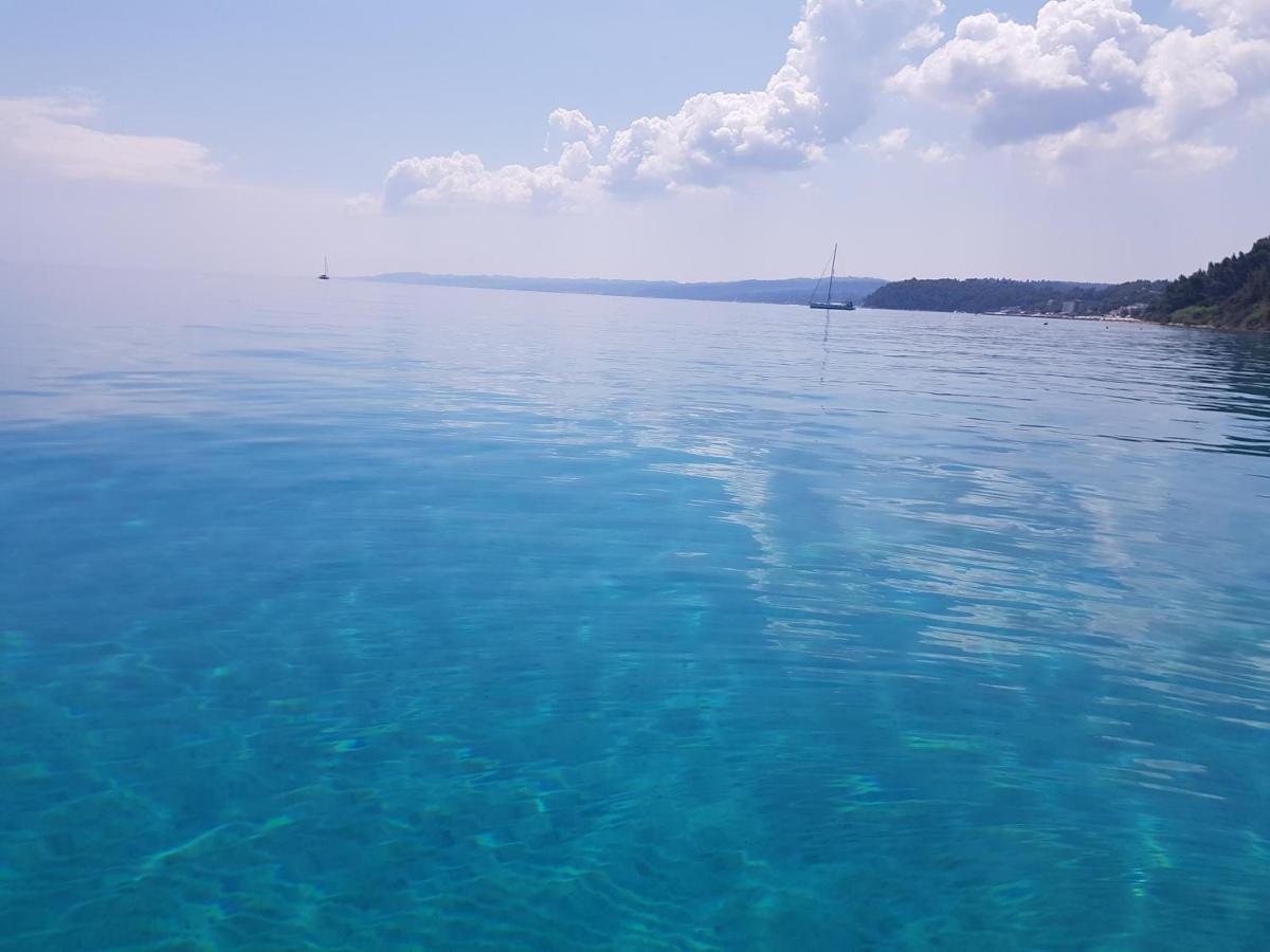 Halkidiki Rooms Néa Fókaia Bagian luar foto