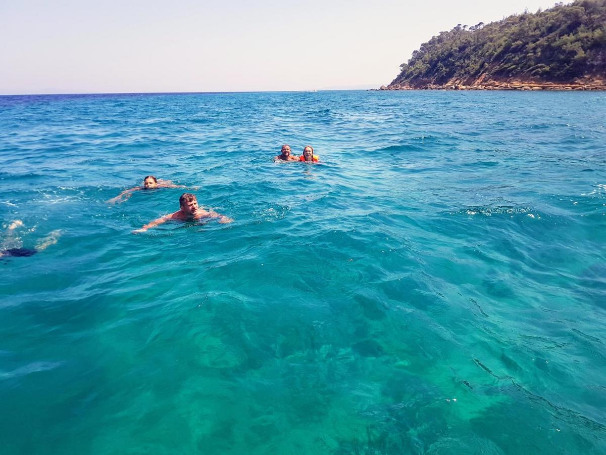 Halkidiki Rooms Néa Fókaia Bagian luar foto